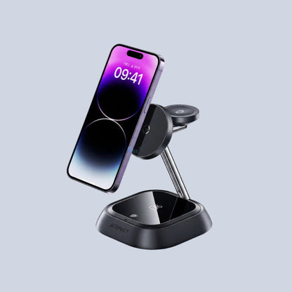 Acefast E16 desktop 3-in-1 wireless charging holder product photo