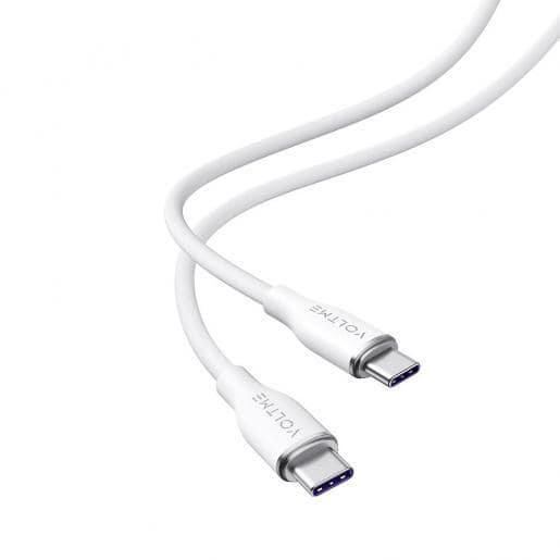 Voltme Powerlink Moss Liquid Silicon Cable Type C to Type C 5A 1M 100W Emarker