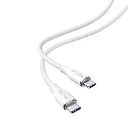 Voltme Powerlink Moss Liquid Silicon Cable Type C to Type C 5A 1M 100W Emarker