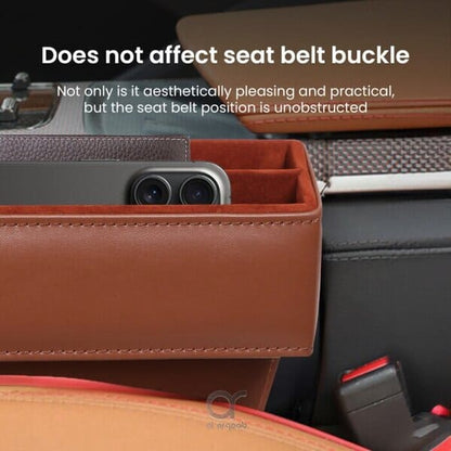 Brave Car Seat Gap Organizers Storage Box-Brown product photo