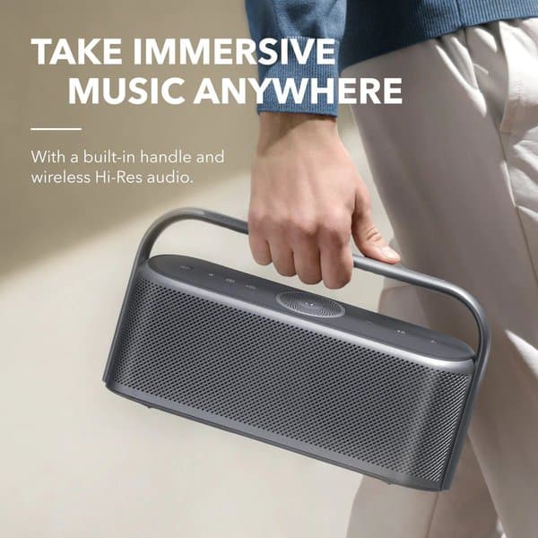 Anker Motion X600 Stereo Portable Speaker-Black product photo