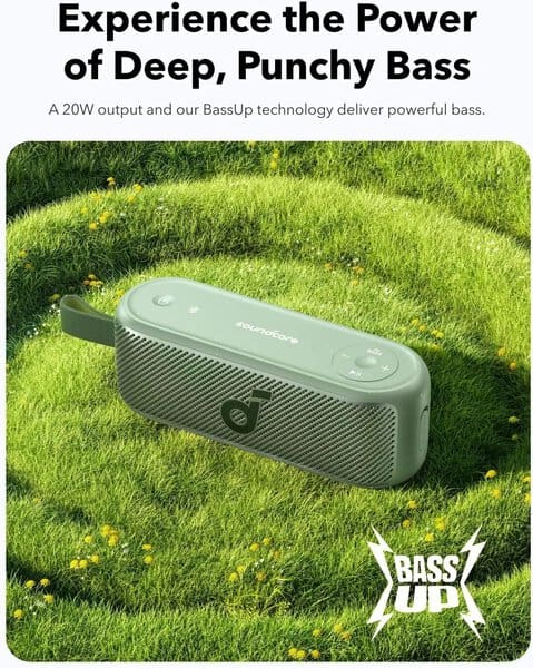 Soundcore Motion 100 Portable Speaker 2 Full Range Drivers Stereo for Outdoor