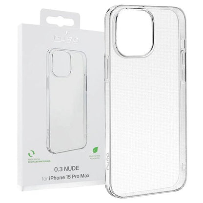 Puro iPhone 15 Pro Max 0 3 NUDE TPU Case - Clear product photo