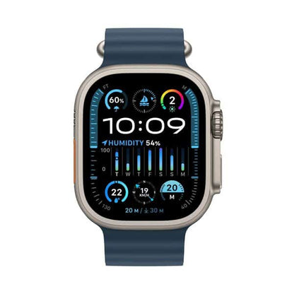 Apple Watch Ultra 2 GPS + Cellular 49mm Titanium Case with Blue Ocean Band product photo