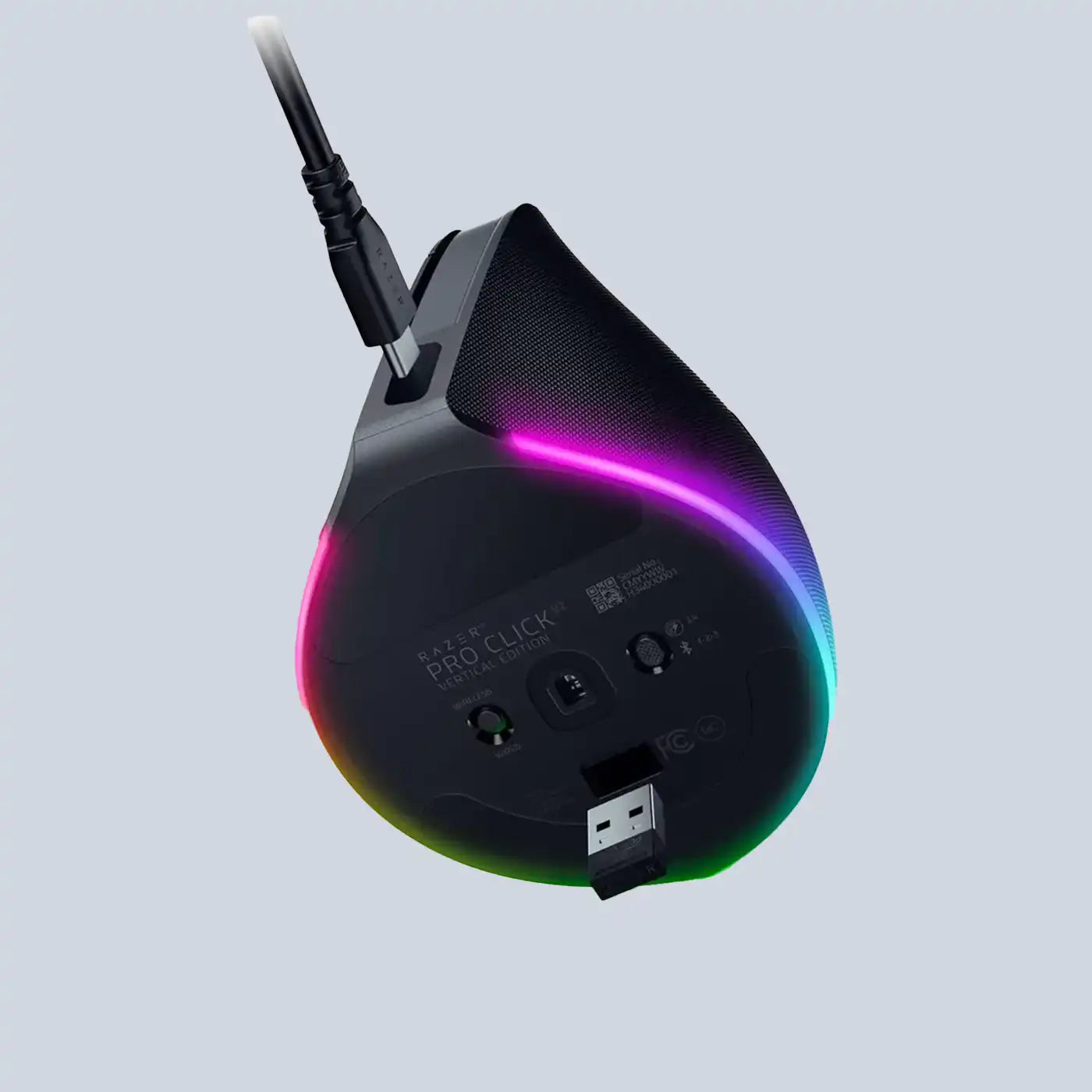 Razer Pro Click V2 Vertical Wireless Mouse 6 Button Ergonomic Design product photo