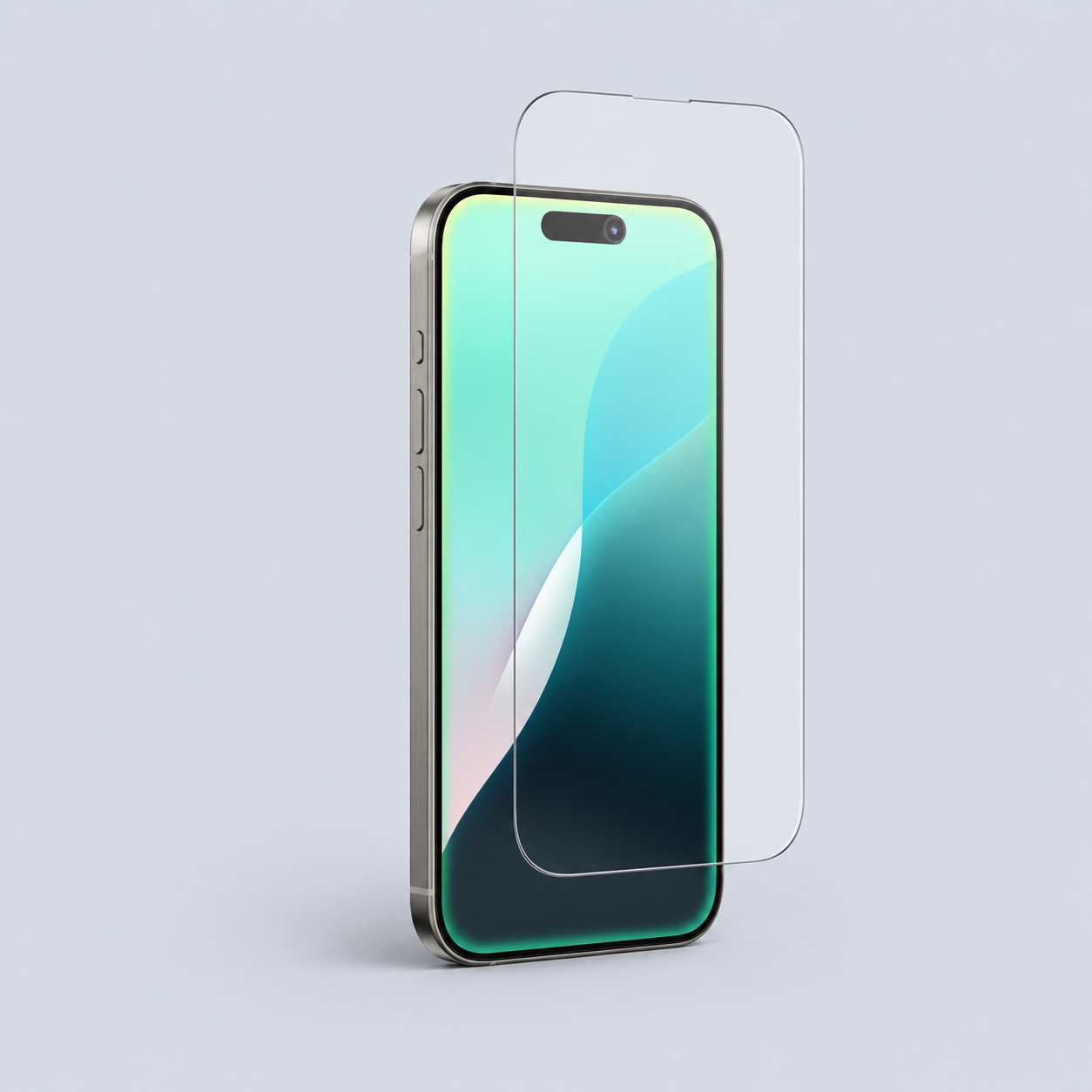 AmazingThing IPHONE 16 PRO MAX 6.9 2.75D FULLY COVERED RADIX MATTE GLASS - CLEAR