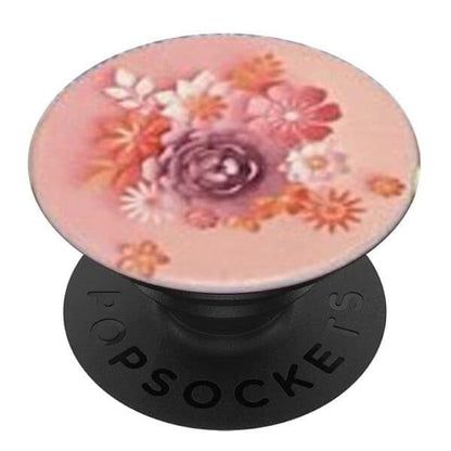 PopSockets PopGrip Floral Pink Logo product photo
