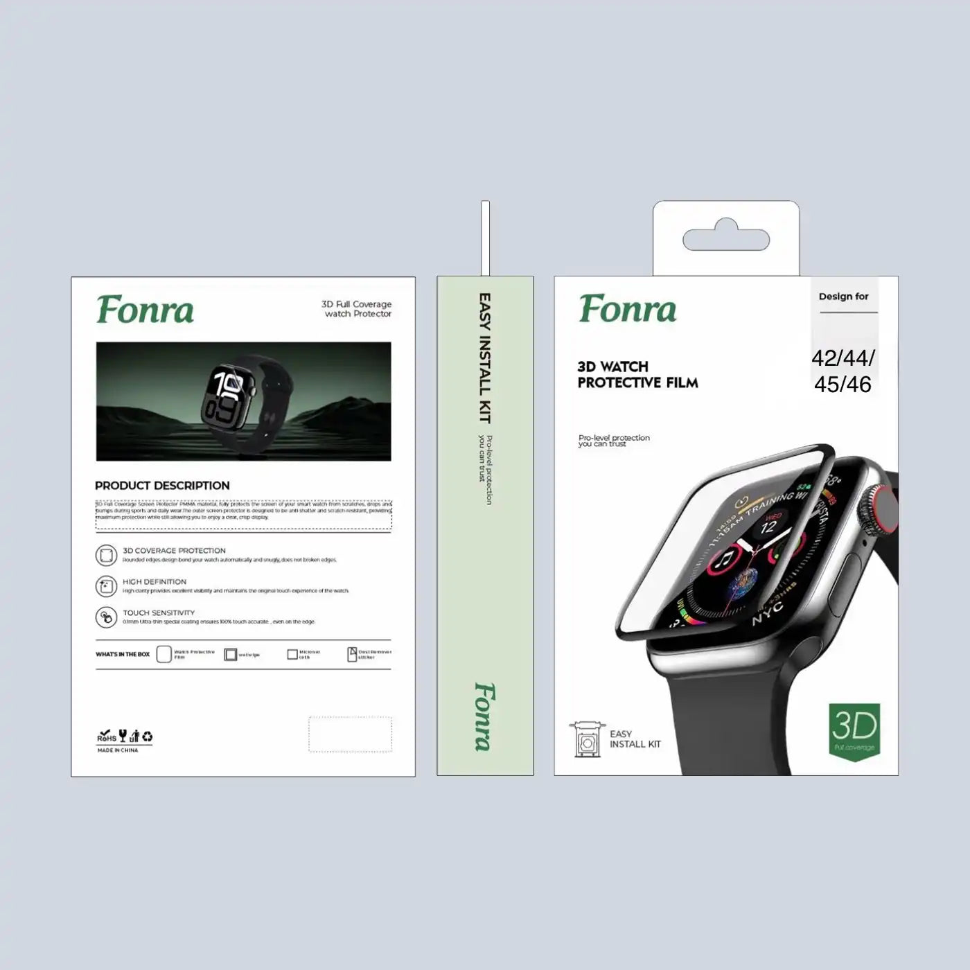 Fonra Apple Watch 46MM Screen Protector- Clear product image