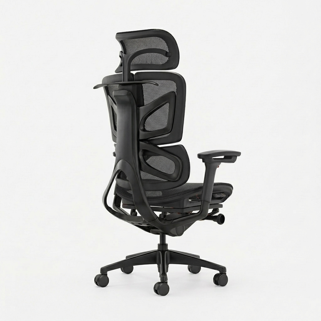 GAMVITY Ergonomic Mesh Office Chair Black Aluminum Alloy additional product image