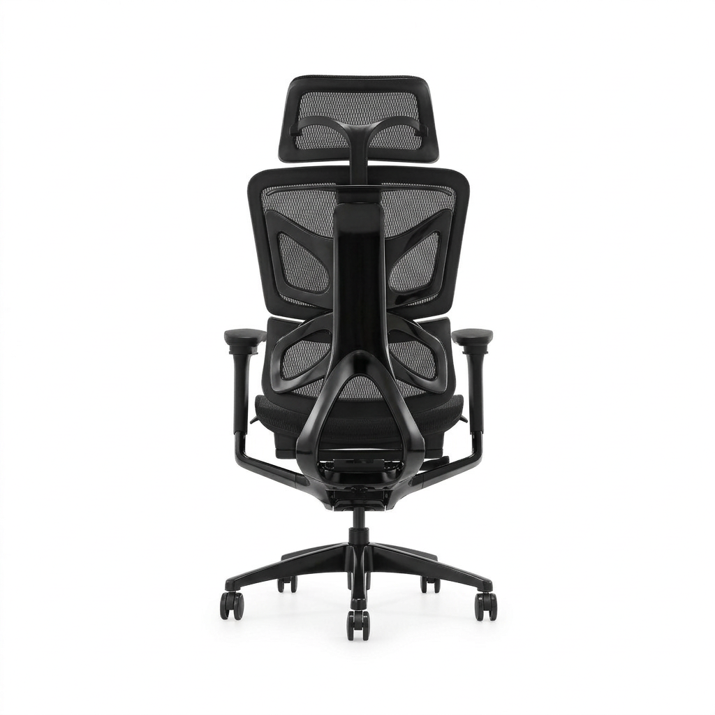 GAMVITY Ergonomic Mesh Office Chair Black Aluminum Alloy product photo