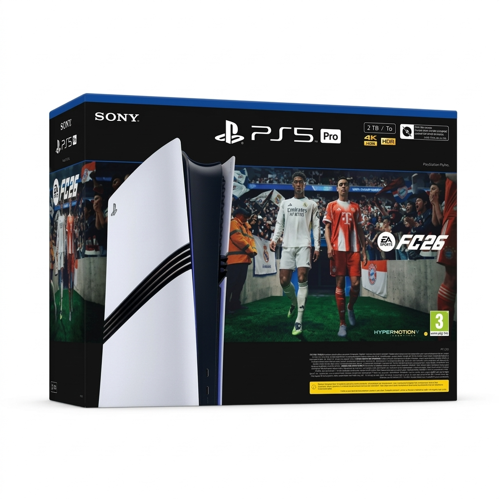 Sony PlayStation 5 Pro Console Digital with EA FC 26 Voucher Bundle - R2 product photo