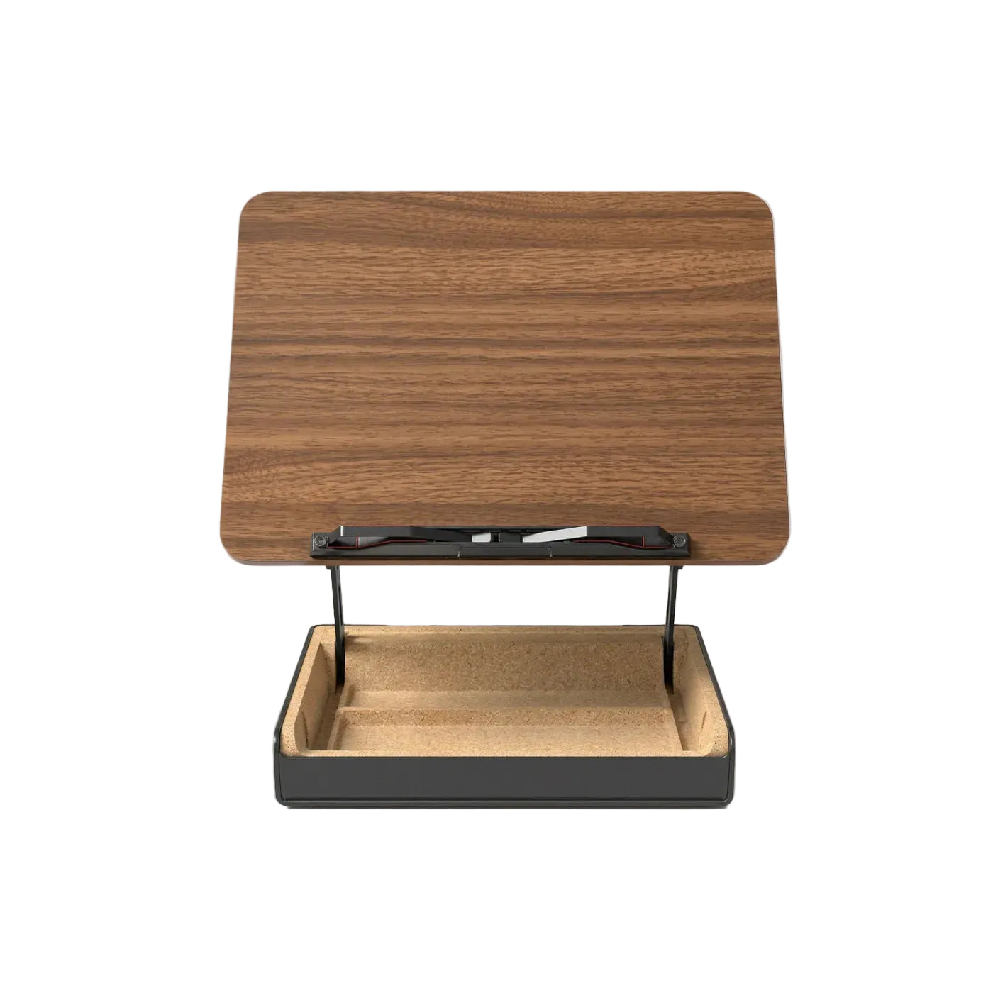 Gamvity Multi-Function Adjustable Wooden & Aluminum Laptop Stand Storage Base