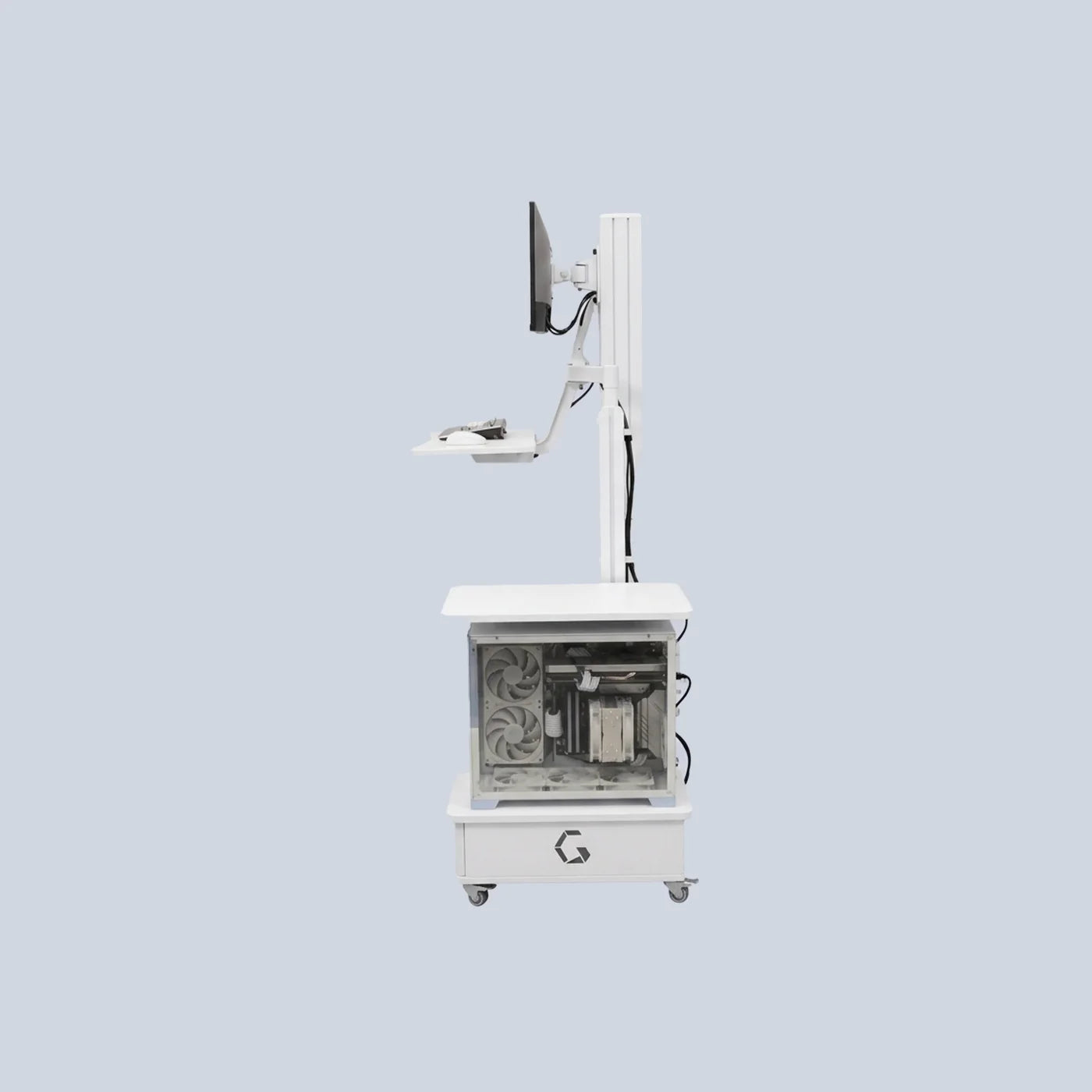 Ingrem Floating Table - White Right Rudder additional product image