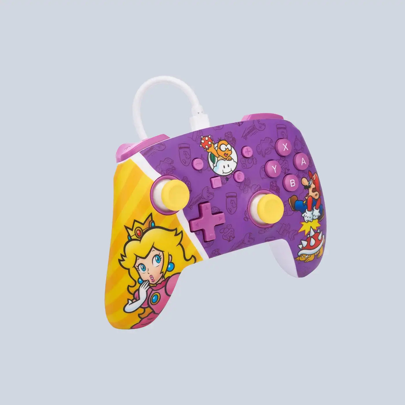 PowerA - Enhanced Wired Controller for Nintendo Switch - Princess Peach Battle