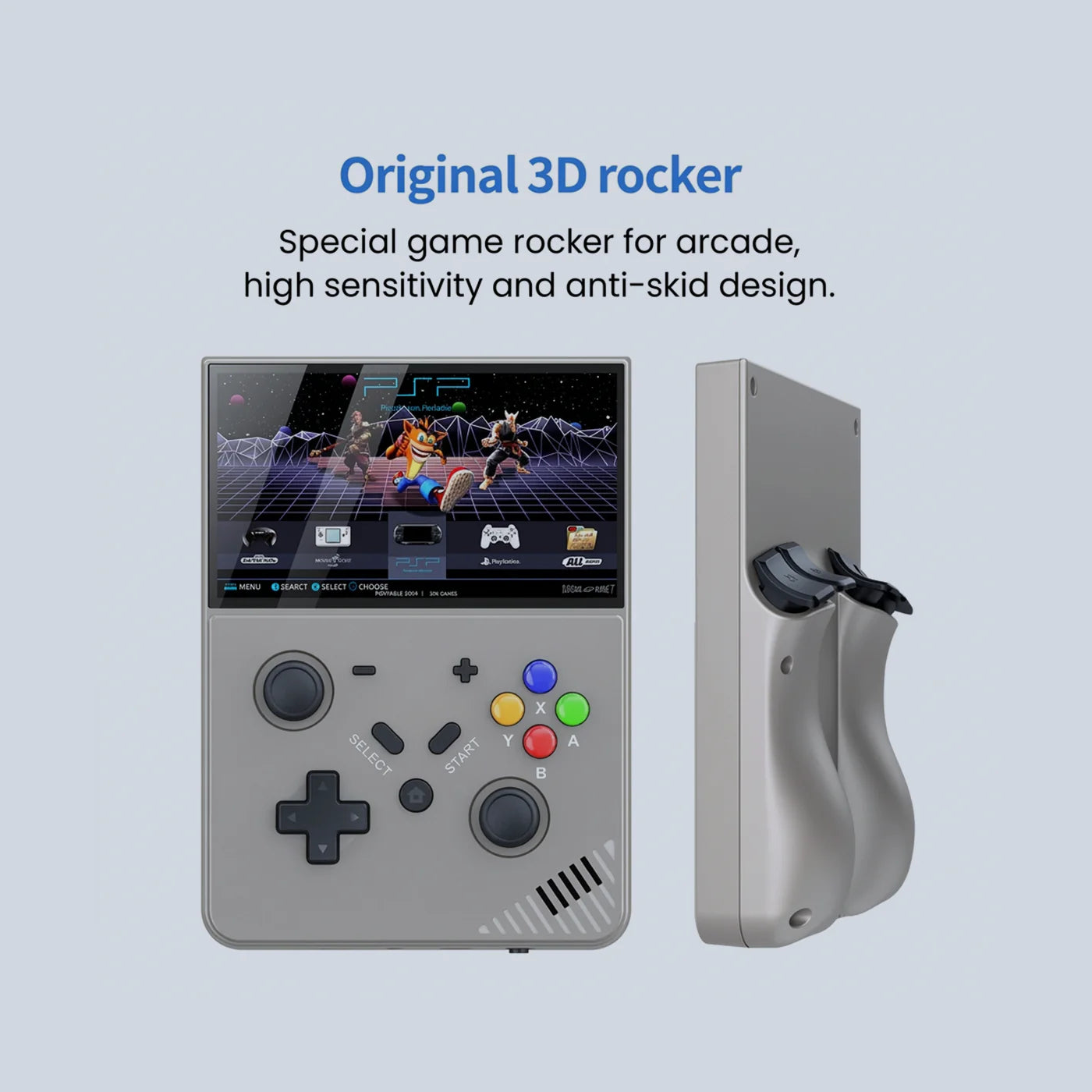 R43 Pro 4 3-inch LCD Screen Handheld Game Console 64GB - Grey additional product image
