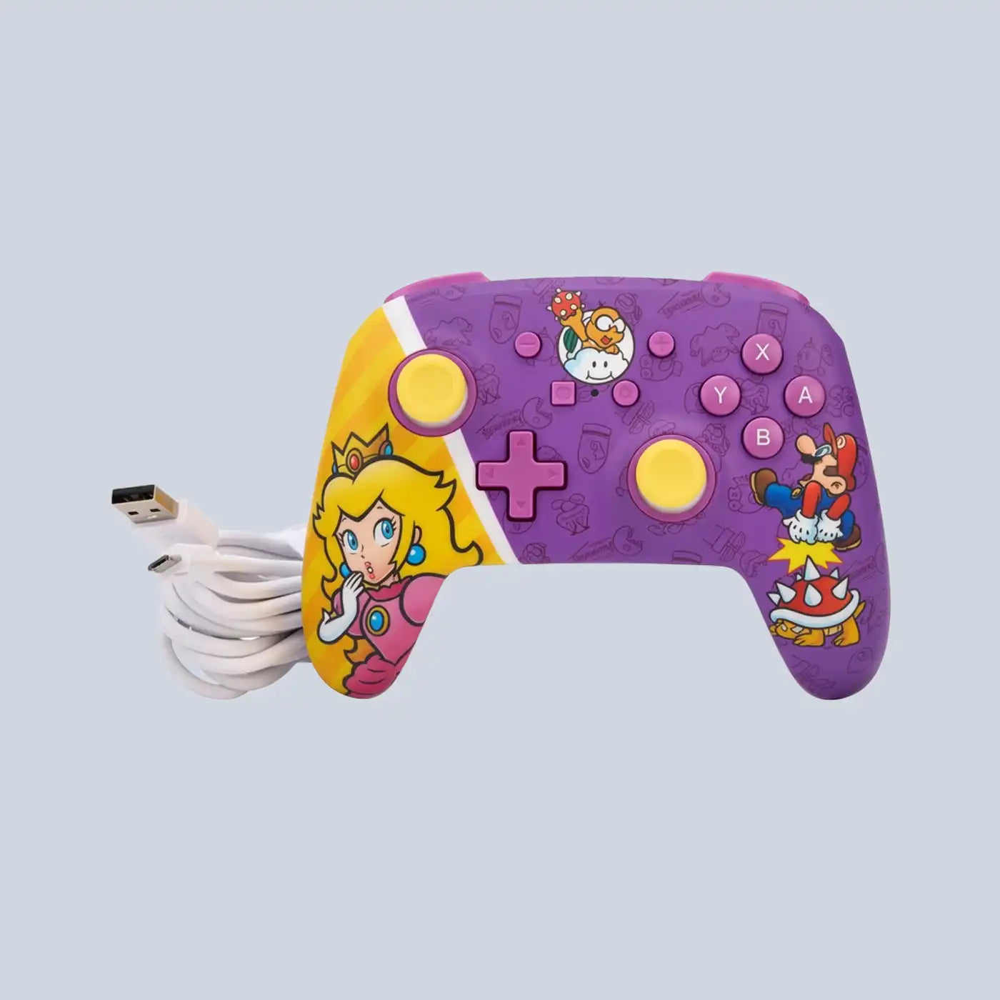PowerA - Enhanced Wired Controller for Nintendo Switch - Princess Peach Battle