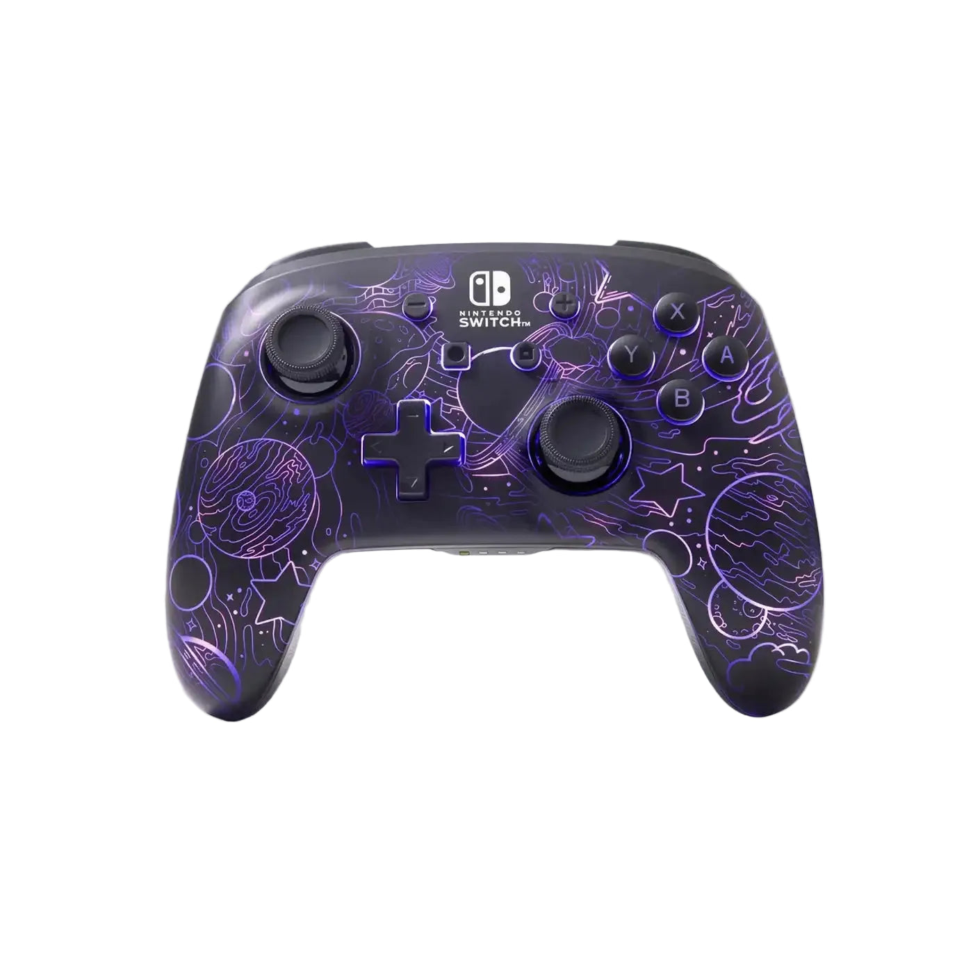 PowerA Enhanced Wireless Controller for Nintendo Switch Lumectra Galactic Vortex