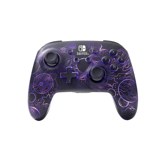 PowerA Enhanced Wireless Controller for Nintendo Switch Lumectra Galactic Vortex