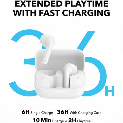 Soundcore K20i by Anker Semi-in-Ear Earbuds- White product image