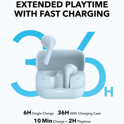 Soundcore K20i by Anker Semi-in-Ear Earbuds-Blue product photo