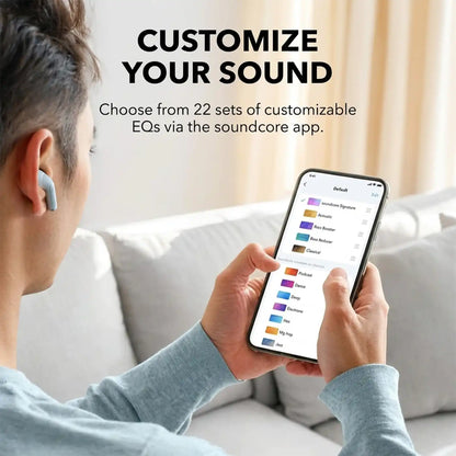 Soundcore K20i by Anker Semi-in-Ear Earbuds-Blue additional product image