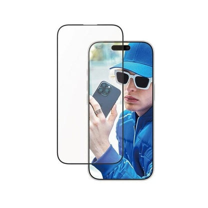 PanzerGlass iPhone 16 Pro Aluminium Frame Ultra-Wide Fit Screen Protector - 9H