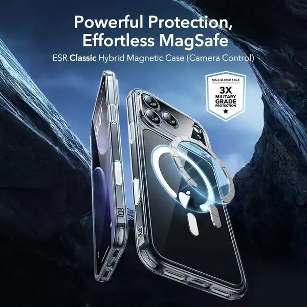 ESR iPhone 17 Pro HaloLock MagSafe Classic Hybrid Set product photo