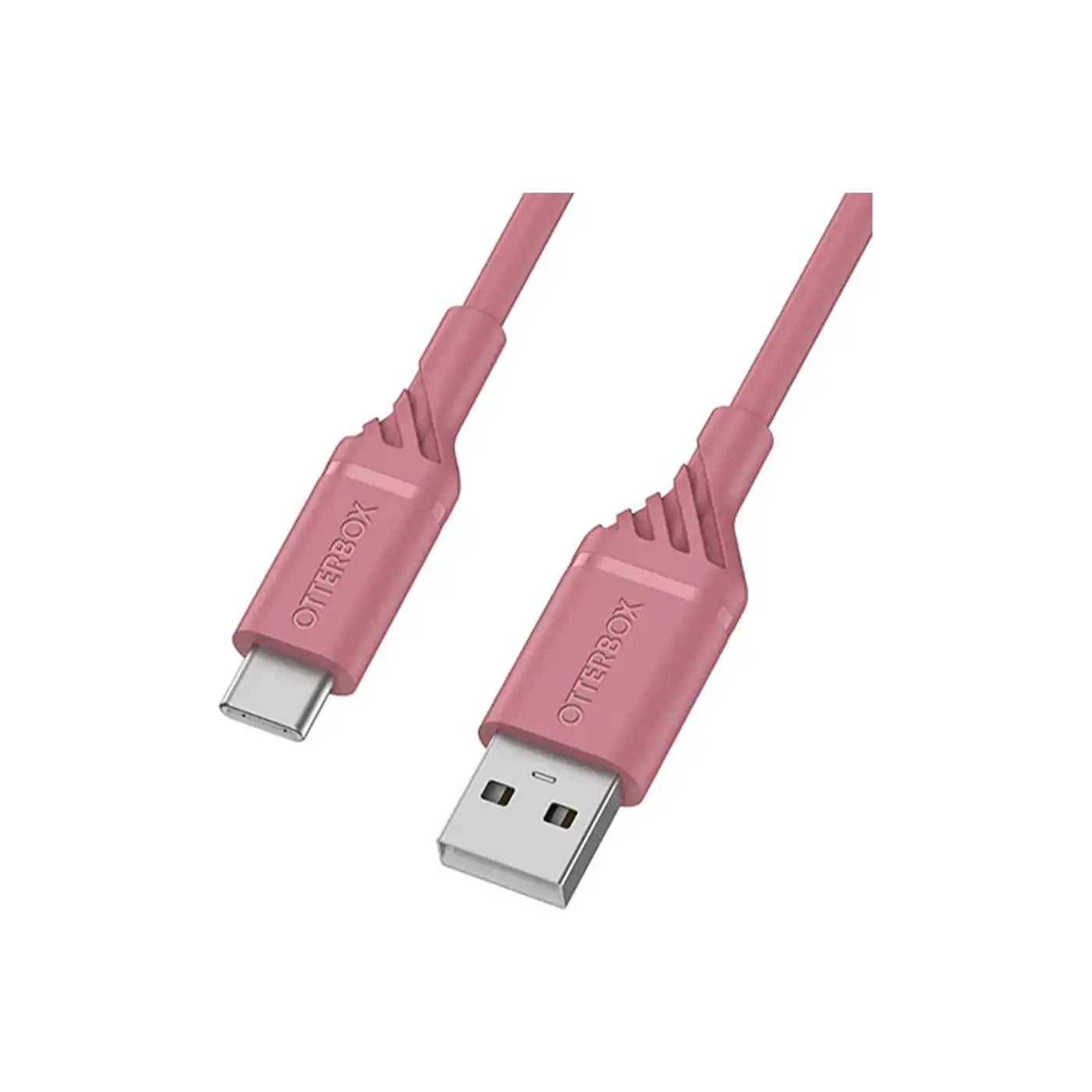 OtterBox Reinforced USB-A to USB-C Cable 1M - Matte pink