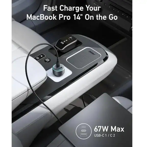 Anker 335 Car Charger 67W Black additional product image