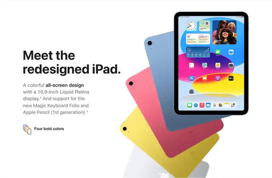 Apple 10 9" iPad 10th Gen 256GB Wi-Fi Blue product photo