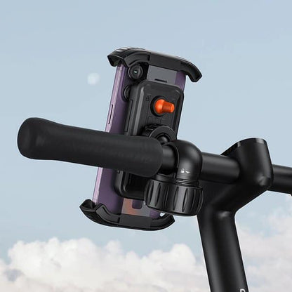 Baseus Quick Go Series Bike Phone Mount - Cluster Black product photo