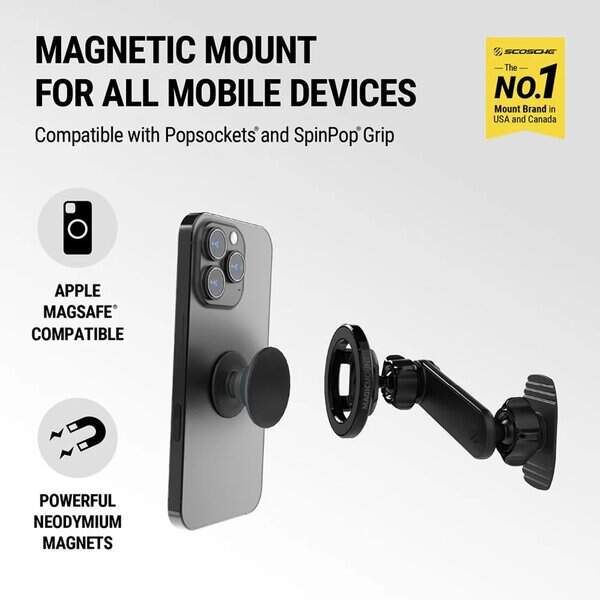 Scosche MagicMount MS 5-in-1 Phone Mount product photo