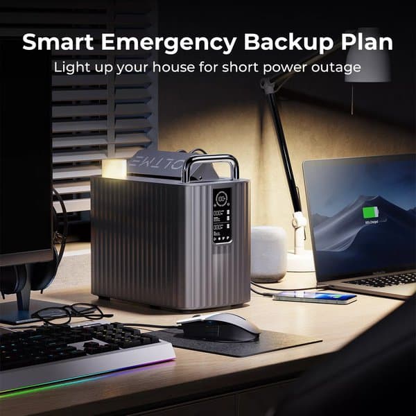 Voltme Hako 600 Power Station Navy Blue power bank product photo