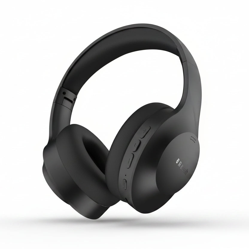Brave BWH-01 AuraMax ANC Wireless Headphones Bluetooth 6.0, - Black