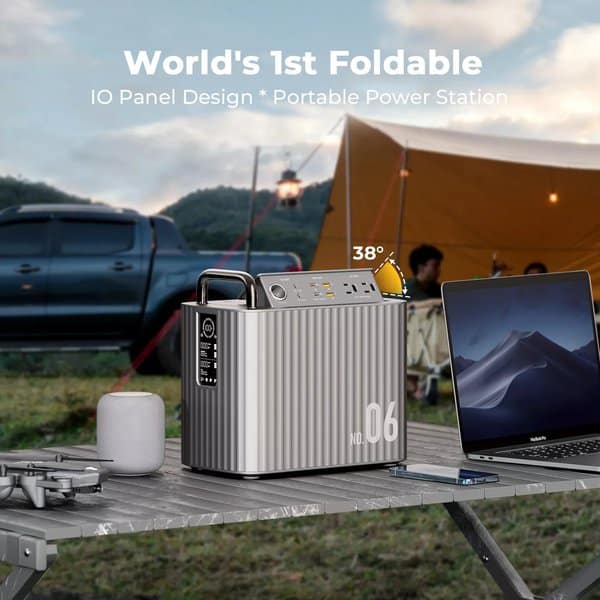 Voltme Hako 600 Power Station Navy Blue power bank additional product image