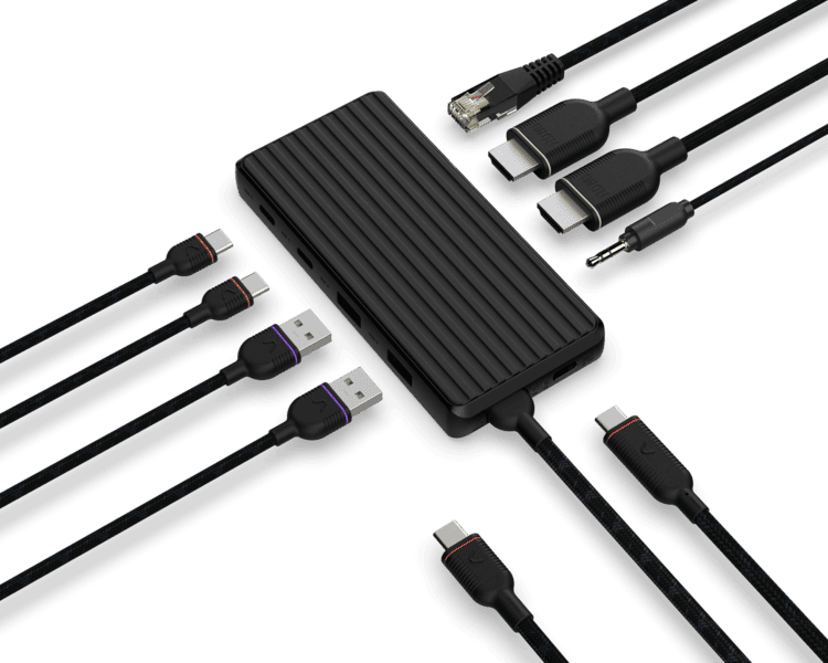 Unisynk 9 Port Dual Display USB-C Hub additional product image