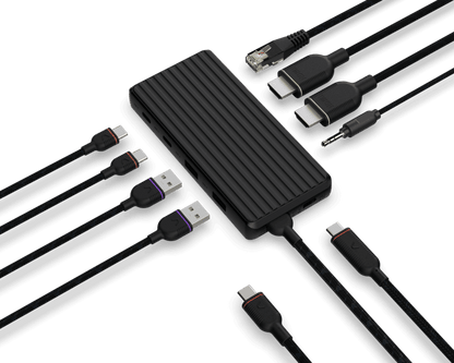 Unisynk 9 Port Dual Display USB-C Hub additional product image