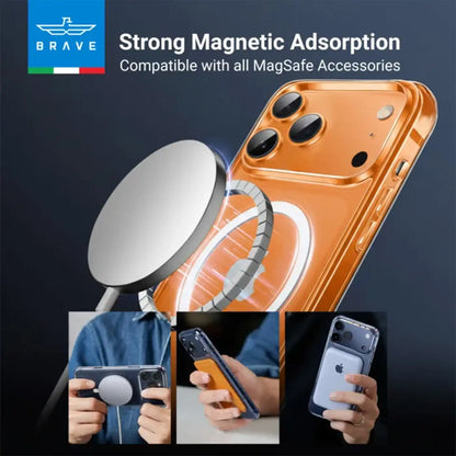 Brave iPhone 17 Pro Max Guard Protective Case - Clear