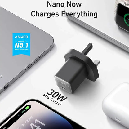 Anker Mobile Charger Wall 30W USB-C Nano 3 - 511 - Black additional product image