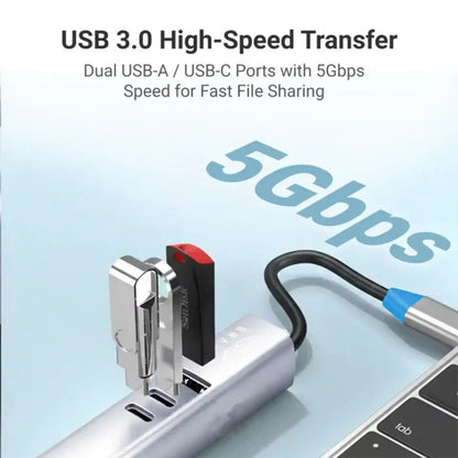 BRAVE 7-in-1 USB-C Hub with 4K HDMI - Grey additional product image