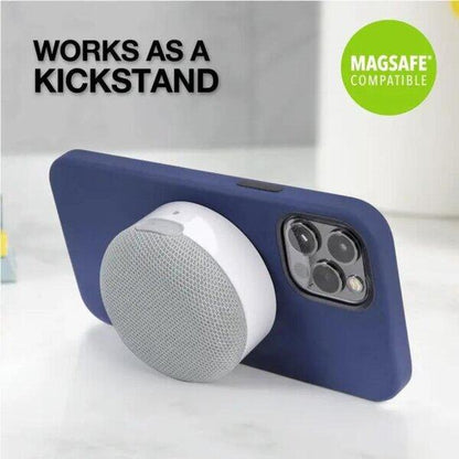 Scosche BoomCan Portable Magnetic Wireless Speaker White product photo
