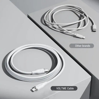 Voltme PowerLink MOSS USB-C to USB-C Cable – 60W – 1.8M – White