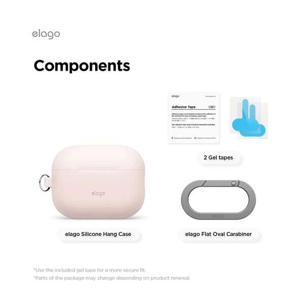 Elago Apple AirPods Pro 3 Silicone Hang Case - Nightglow Blue additional product image