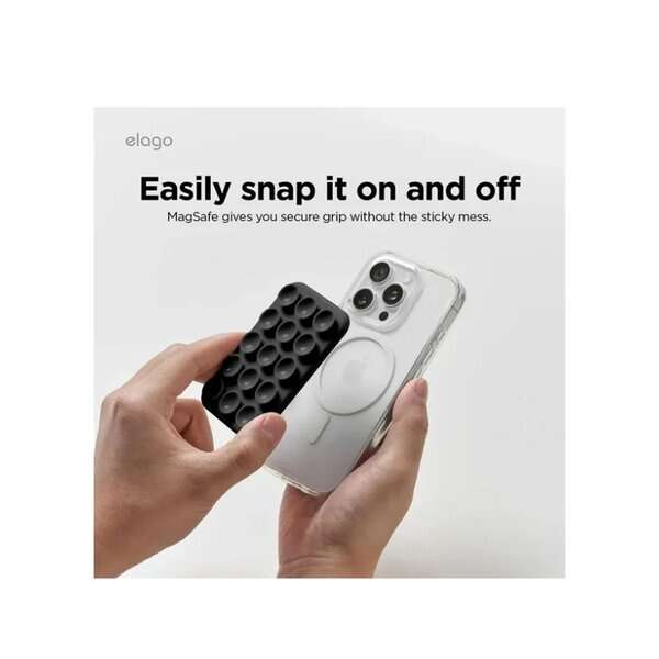 Elago Magnetic Suction Cup Mount - Black product photo