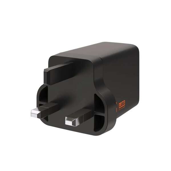 UAG Wall Charger SRGE 65W 3Port UK - Black product photo