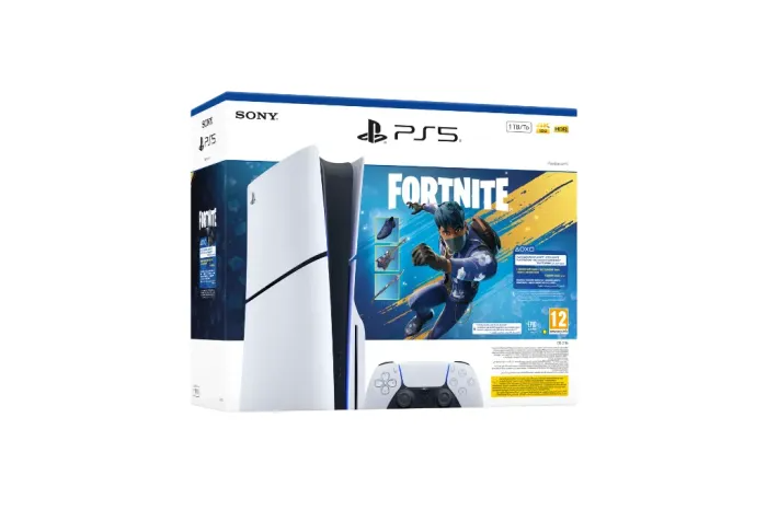 Sony PS5 Slim Console Disk Fortnite Flowering Chaos Voucher Bundle product image