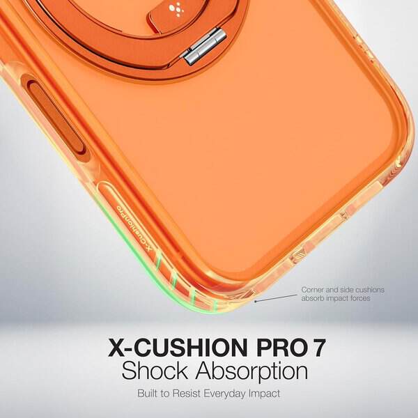 AmazingThing iPhone 17 Pro 6 3 Titan Pro Magspin Drop Proof Case - Orange product photo