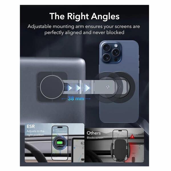 ESR Dashboard Touchscreen Magsafe Car Phone Mount - Halolock product image