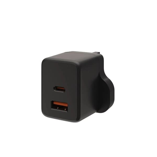 UAG Wall Charger SRGE 30W 2Port UK - Black additional product image