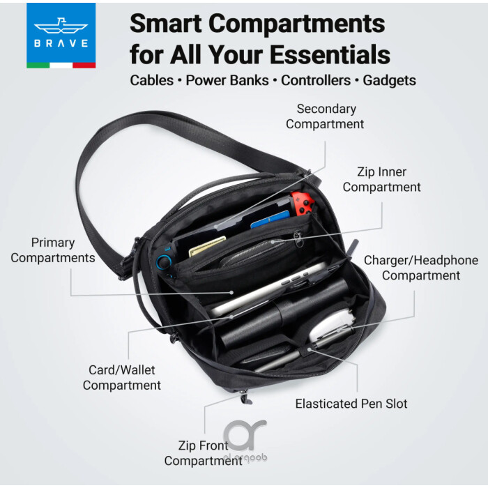 Brave BTP-06 Tech Pouch Organizer product image